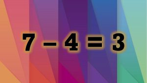 Aşağıdaki işlemlerin hangisinde fark 3’tür?