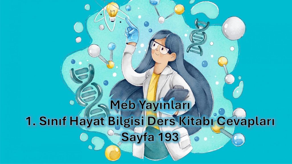 1. Sınıf Hayat Bilgisi Ders Kitabı Cevapları Meb Yayınları Sayfa 193