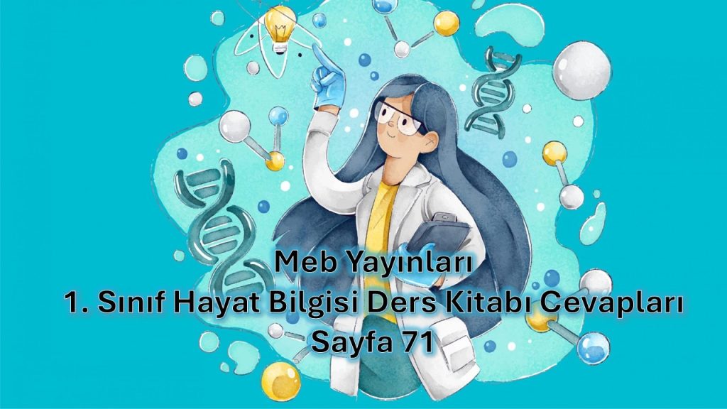 1. Sınıf Hayat Bilgisi Ders Kitabı Cevapları Meb Yayınları Sayfa 71