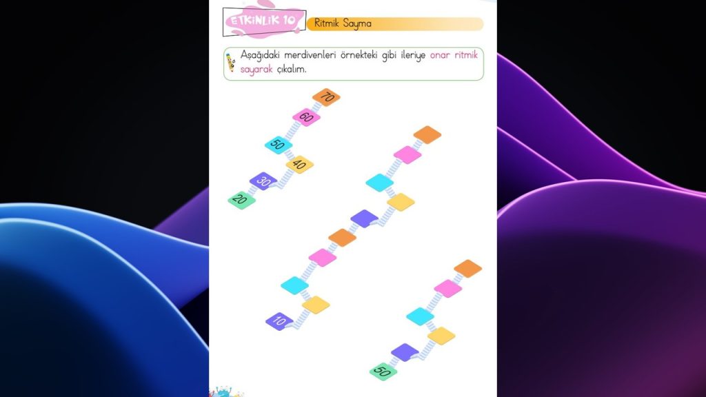 1. Sınıf Matematik Çalışma Kitabı Cevapları Meb Yayınları Sayfa 60
