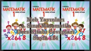 1. Sınıf Matematik Ders Kitabı Cevapları Meb Yayınları Sayfa 124