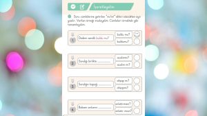 1. Sınıf Türkçe Ders Kitabı 2. Kitap Cevapları Meb Yayınları Sayfa 40