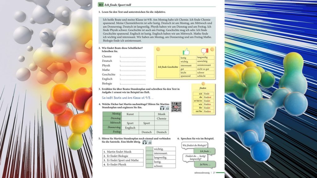 10. Sınıf Almanca A1.1 Ders Kitabı Cevapları Meb Yayınları Sayfa 27