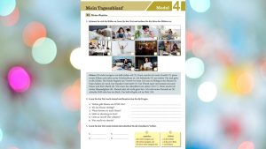 10. Sınıf Almanca A1.1 Ders Kitabı Cevapları Meb Yayınları Sayfa 45
