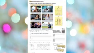 11. Sınıf Almanca A1.1 Ders Kitabı Cevapları Meb Yayınları Sayfa 44