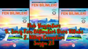 5. Sınıf Fen Bilimleri Ders Kitabı 2. Kitap Cevapları Meb Yayınları Sayfa 23