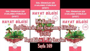Özel Öğrenciler İçin Uyarlanmış Etkinlikler (UYET) Hayat Bilgisi 1. Cilt Cevapları Meb Yayınları Sayfa 169