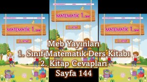 1. Sınıf Matematik Ders Kitabı 2. Kitap Cevapları Meb Yayınları Sayfa 144