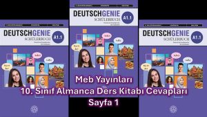 10. Sınıf Almanca Ders Kitabı Cevapları Meb Yayınları Sayfa 1