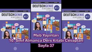 10. Sınıf Almanca Ders Kitabı Cevapları Meb Yayınları Sayfa 37
