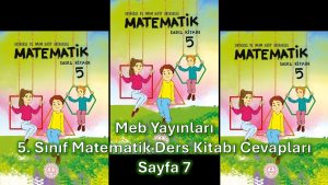 5. Sınıf Matematik Ders Kitabı Cevapları Meb Yayınları Sayfa 7