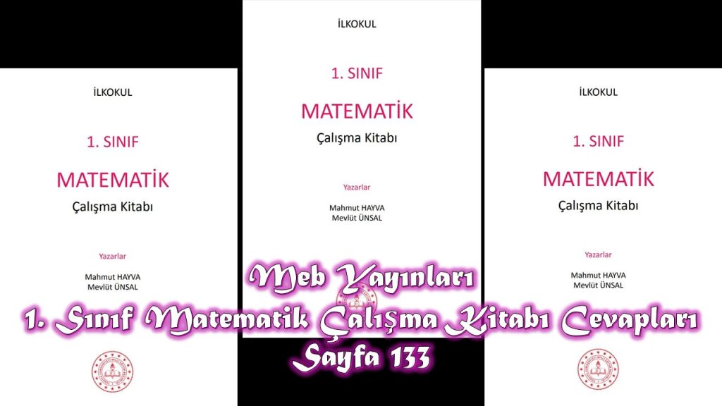 1. Sınıf Matematik Çalışma Kitabı Cevapları Meb Yayınları Sayfa 133