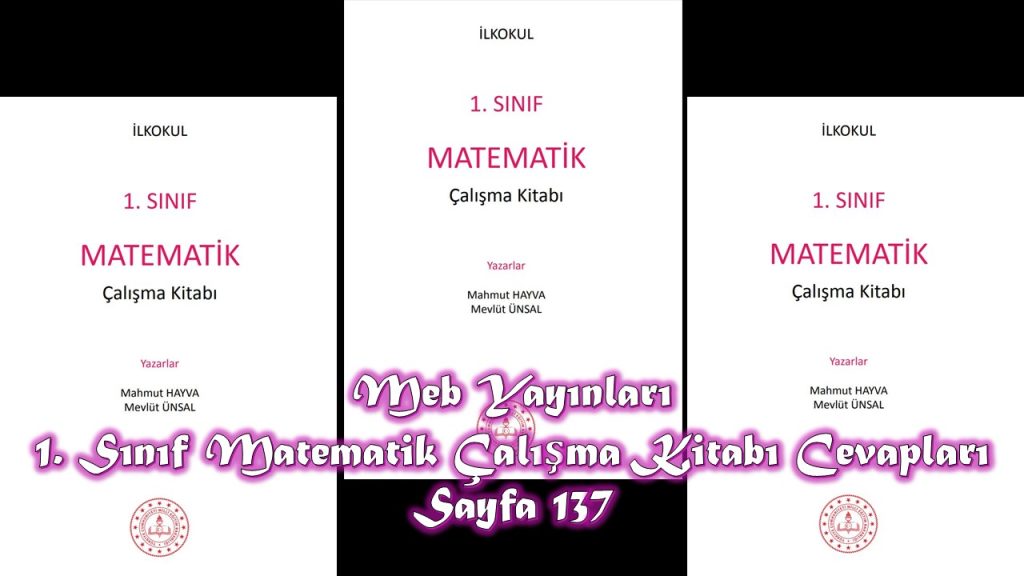 1. Sınıf Matematik Çalışma Kitabı Cevapları Meb Yayınları Sayfa 137