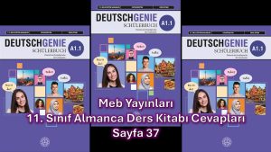 11. Sınıf Almanca Ders Kitabı Cevapları Meb Yayınları Sayfa 37