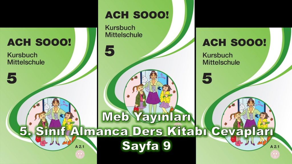 5. Sınıf Almanca Ders Kitabı Cevapları Meb Yayınları Sayfa 9