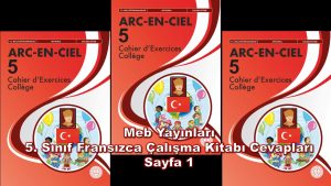 5. Sınıf Fransızca Çalışma Kitabı Cevapları Meb Yayınları Sayfa 1