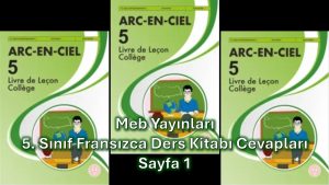 5. Sınıf Fransızca Ders Kitabı Cevapları Meb Yayınları Sayfa 1