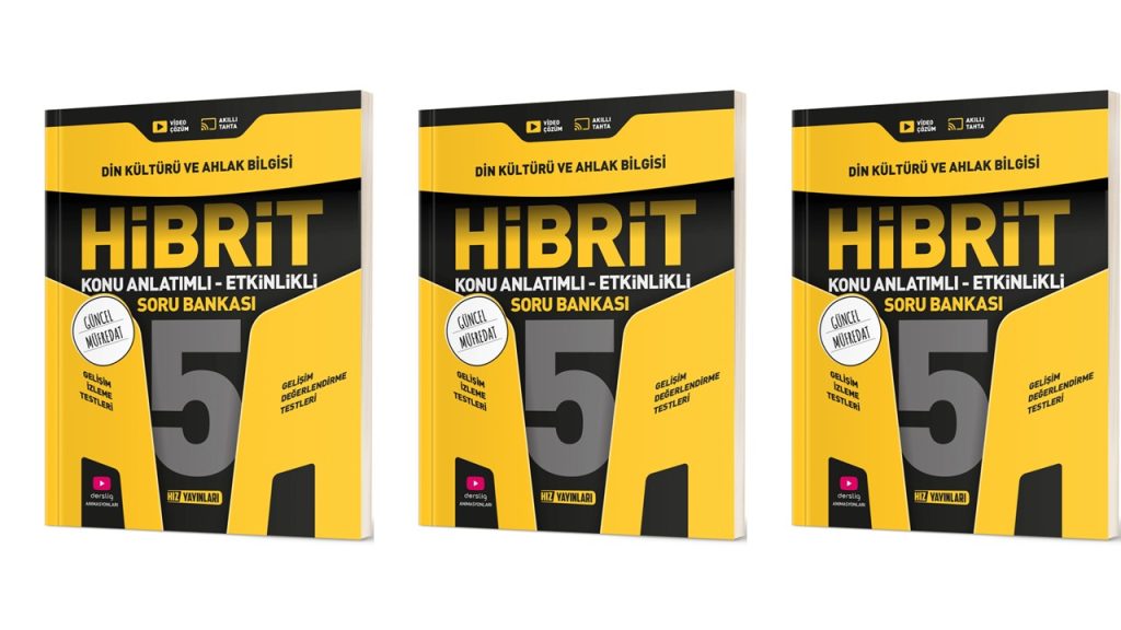 Hız Yayınları Cevap Anahtarı – 5. Sınıf Din Kültürü ve Ahlak Bilgisi Hibrit Soru Bankası