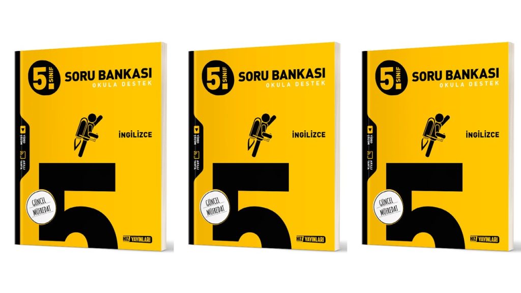 Hız Yayınları Cevap Anahtarı – 5. Sınıf İngilizce Soru Bankası