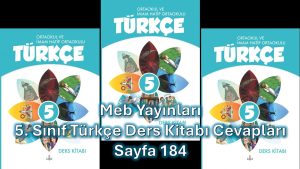 5. Sınıf Türkçe Ders Kitabı Cevapları Meb Yayınları Sayfa 184
