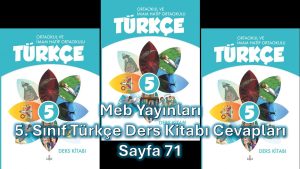 5. Sınıf Türkçe Ders Kitabı Cevapları Meb Yayınları Sayfa 71