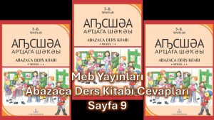 Abazaca (1. Modül) Ders Kitabı Cevapları Meb Yayınları Sayfa 9