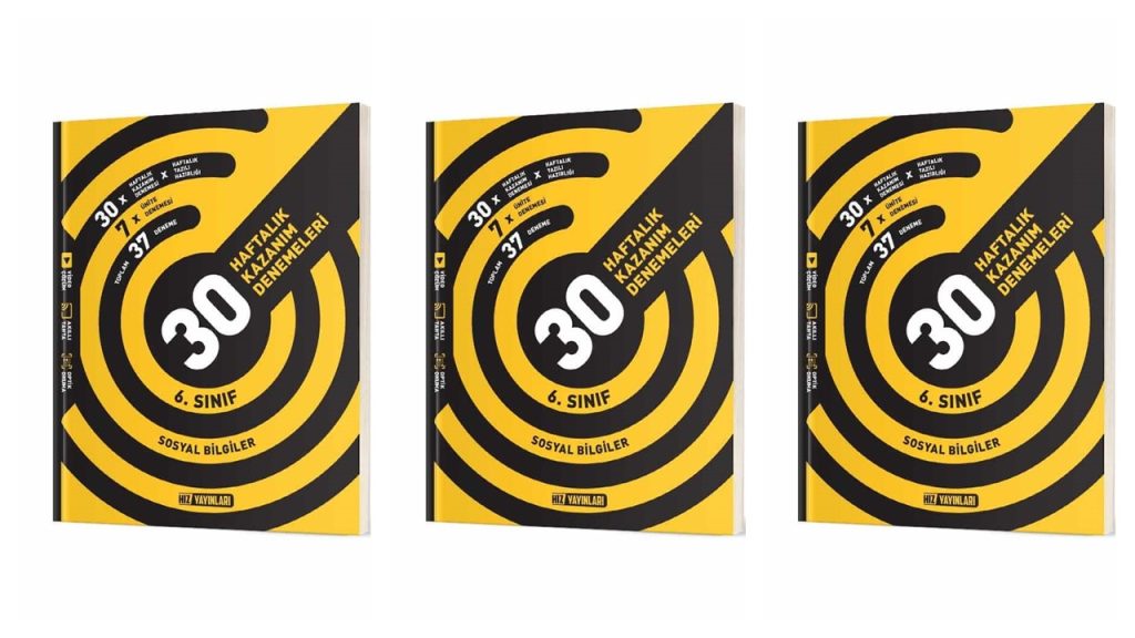 Hız Yayınları Cevap Anahtarı – 6. Sınıf Sosyal Bilgiler 30 Haftalık Deneme