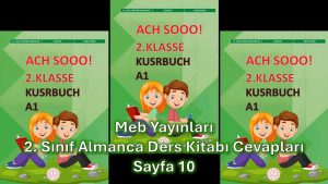 2. Sınıf Almanca Ders Kitabı Cevapları Meb Yayınları Sayfa 10