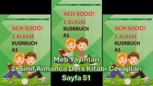 2. Sınıf Almanca Ders Kitabı Cevapları Meb Yayınları Sayfa 51