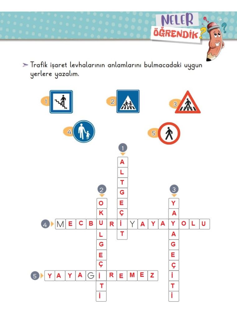 2. Sınıf Hayat Bilgisi Ders Kitabı 1. Kitap Cevapları Meb Yayınları Sayfa 67