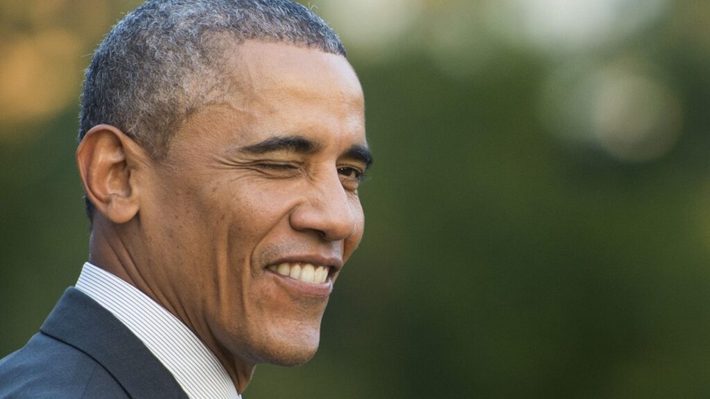 To bat an eye in a joking manner