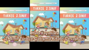 2. Sınıf Türkçe Çalışma Kitabı Cevapları Meb Yayınları