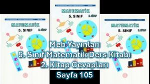 5. Sınıf Matematik Ders Kitabı 2. Kitap Cevapları Meb Yayınları Sayfa 105