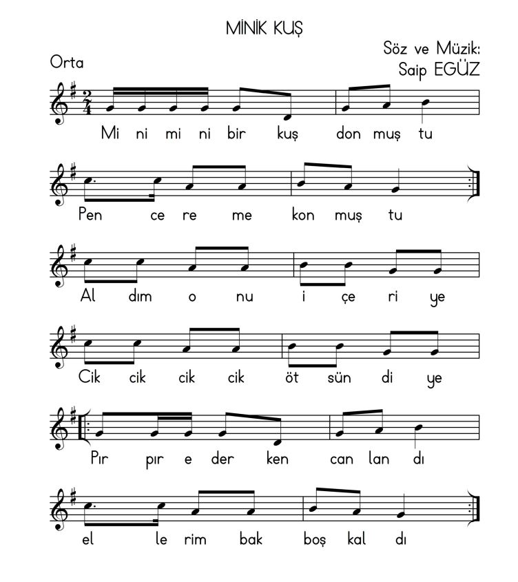 Minik Kuş Notaları