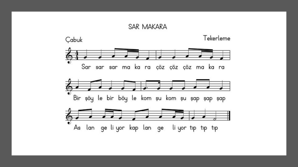 Sar Makara Notaları
