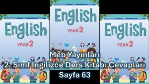2. Sınıf İngilizce Ders Kitabı Cevapları Meb Yayınları Sayfa 63