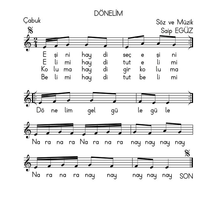 Dönelim Notaları