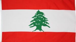 Lübnan bayrağı ve armasında bulunan ağaç
