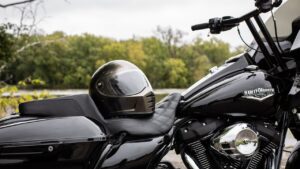 A piece of biker equipment