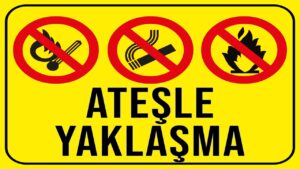 Akaryakıt tankerlerinin arkasında hangi uyarı yazısı bulunur?