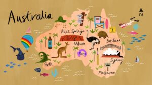 Down _____, nickname of Australia
