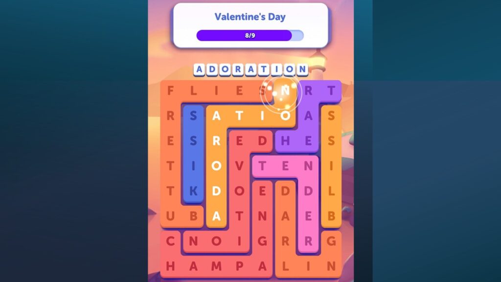 Valentine’s Day (Word Lanes)