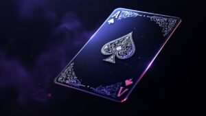 Oyun kâğıtlarında, mızrak ucuna benzer, ayaklı siyah beneklerle oluşan dizi; pik