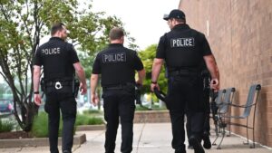 Someone wears an uniform