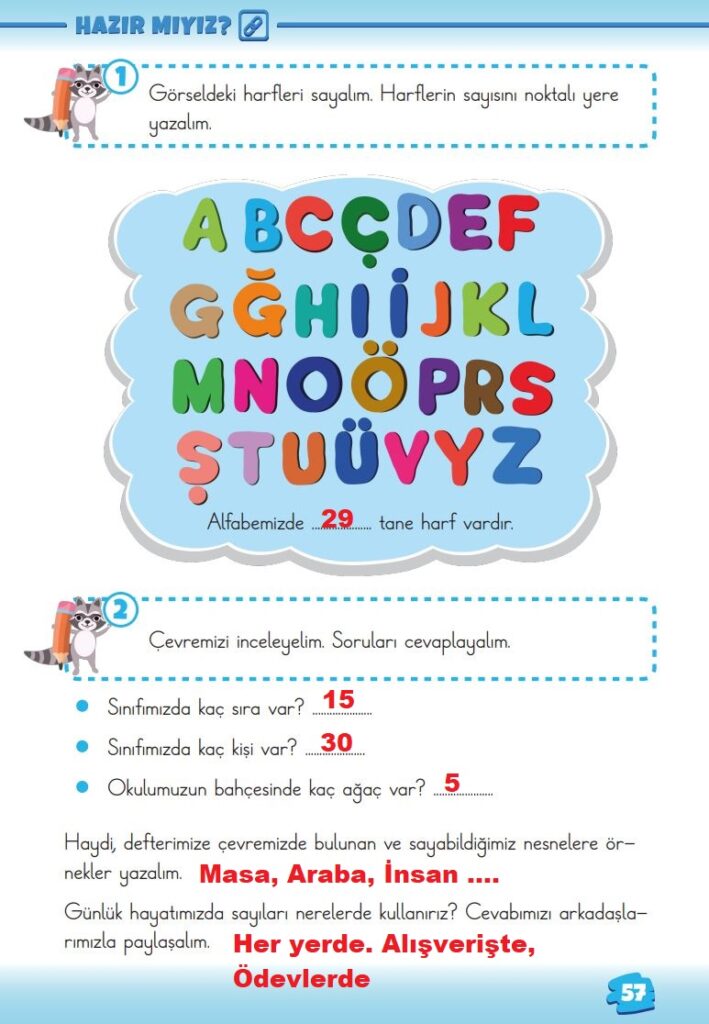 2. Sınıf Matematik Ders Kitabı 1. Kitap Cevapları Meb Yayınları Sayfa 57