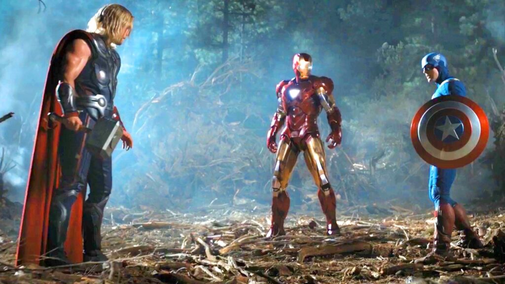 Mein Lieblingscharakter von den Avengern ist _____.