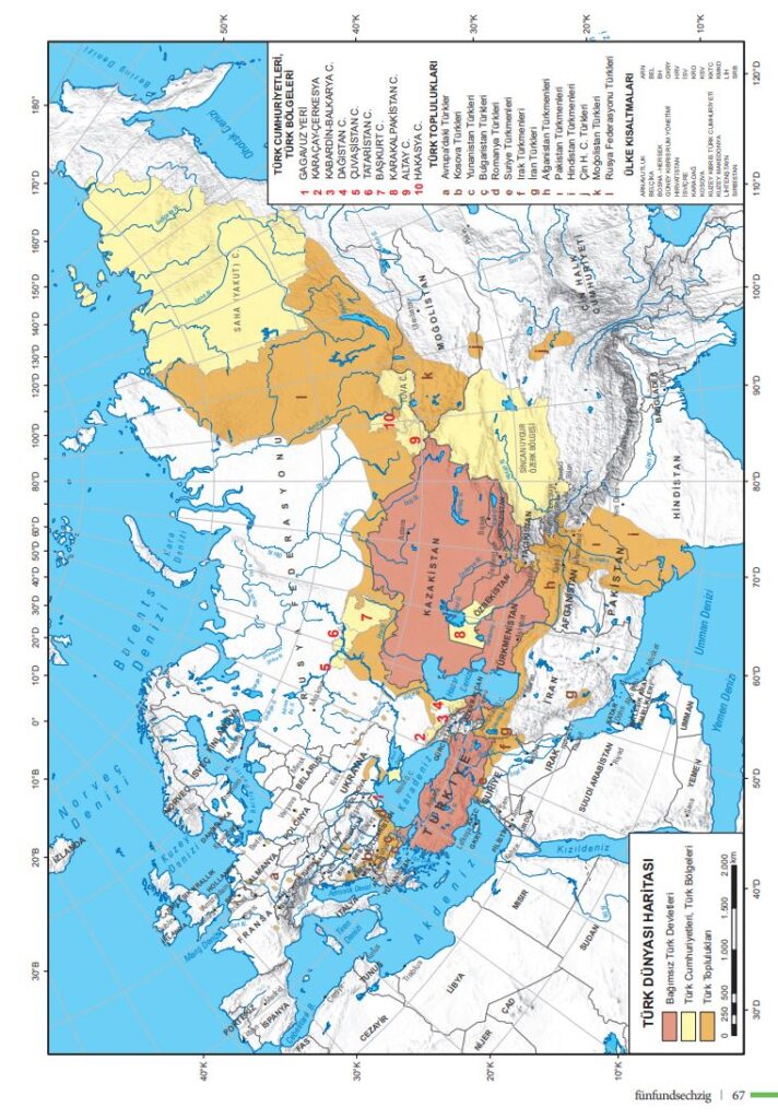 Almanca A1.1 Çalışma Kitabı Cevapları Meb Yayınları Sayfa 67