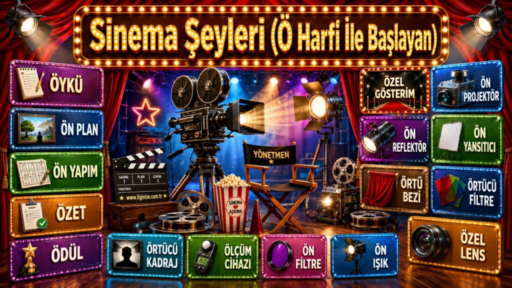 Sinema Şeyleri (Ö Harfi İle Başlayan)