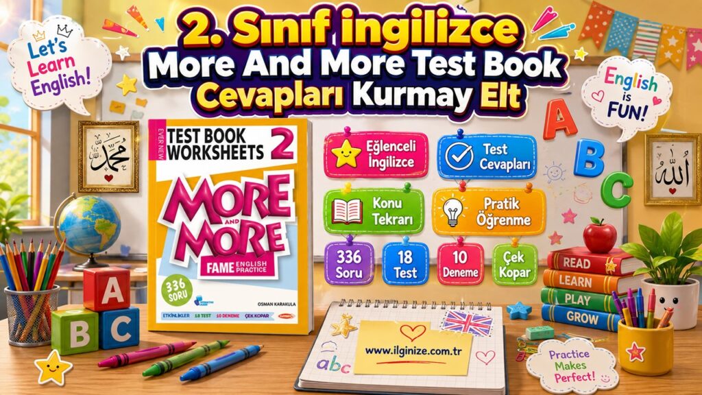 2. Sınıf İngilizce More And More Test Book Cevapları Kurmay Elt Sayfa 58