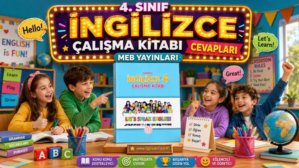 4. Sınıf İngilizce Çalışma Kitabı Cevapları Meb Yayınları Sayfa 131